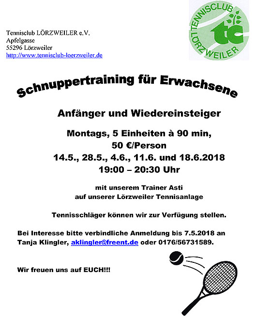 TCL_SchnupperTraining